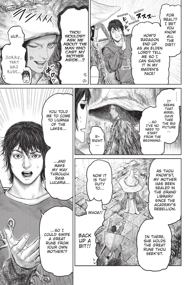 Elden Ring: The Road to the Erdtree Chapter 25 page 5 - Chapter 25: Be Wary of Mother Ahead