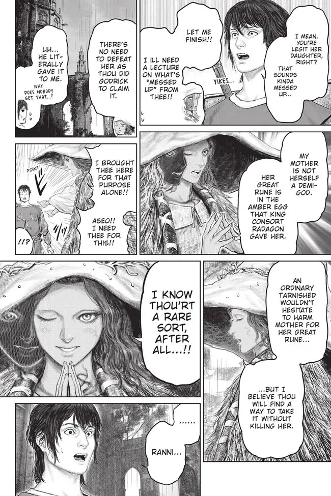 Elden Ring: The Road to the Erdtree Chapter 25 page 6 - Chapter 25: Be Wary of Mother Ahead