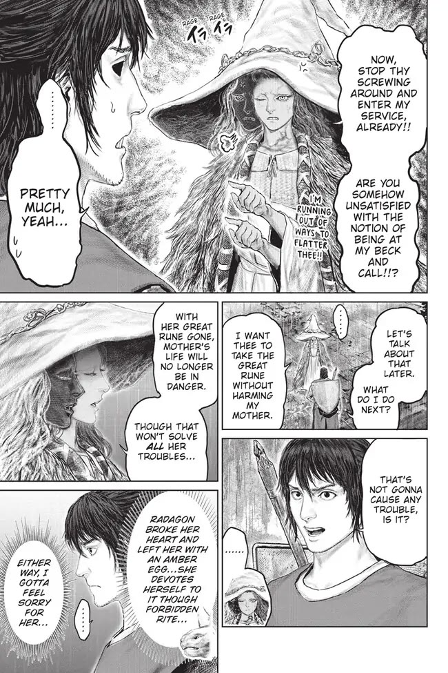Elden Ring: The Road to the Erdtree Chapter 25 page 7 - Chapter 25: Be Wary of Mother Ahead
