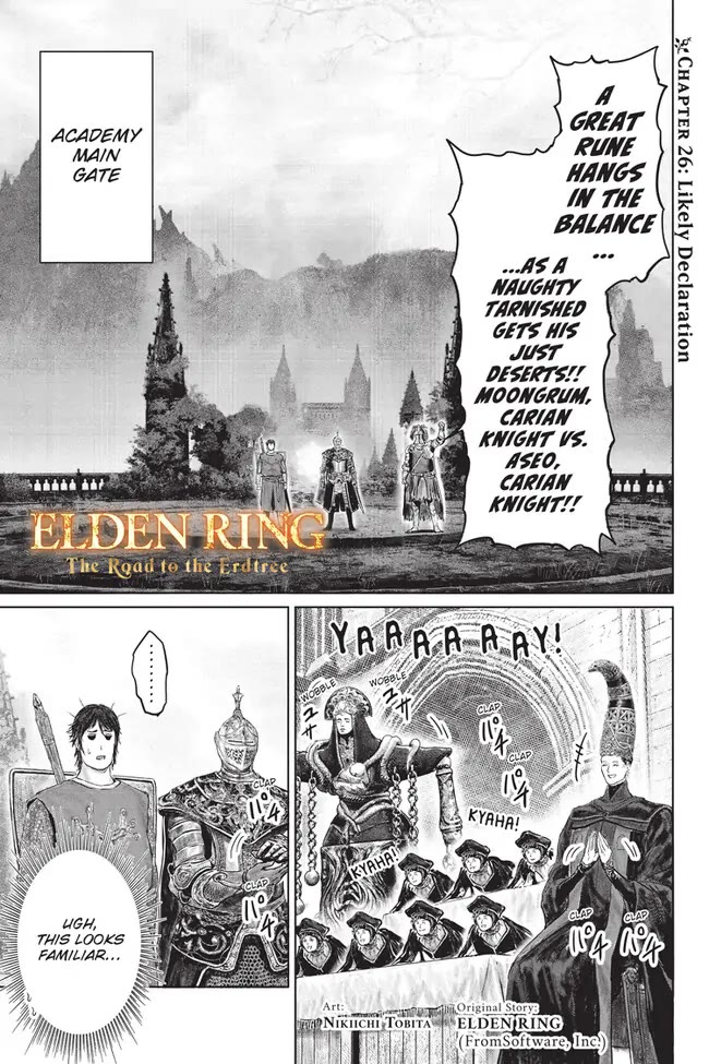 Elden Ring: The Road to the Erdtree Chapter 26 page 1 - Chapter 26: Likely Declaration