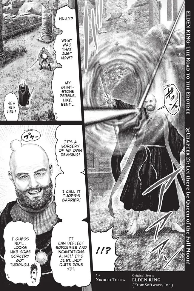 Elden Ring: The Road to the Erdtree Chapter 27 page 1 - Chapter 27: Let There Be Queen of the Full Moon!