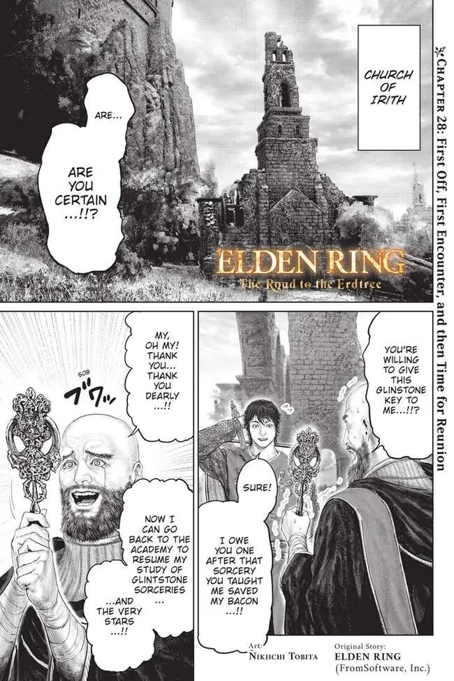 Elden Ring: The Road to the Erdtree Chapter 28 page 1 - Chapter 28: First Off, First Encounter, and Then Time for Reunion