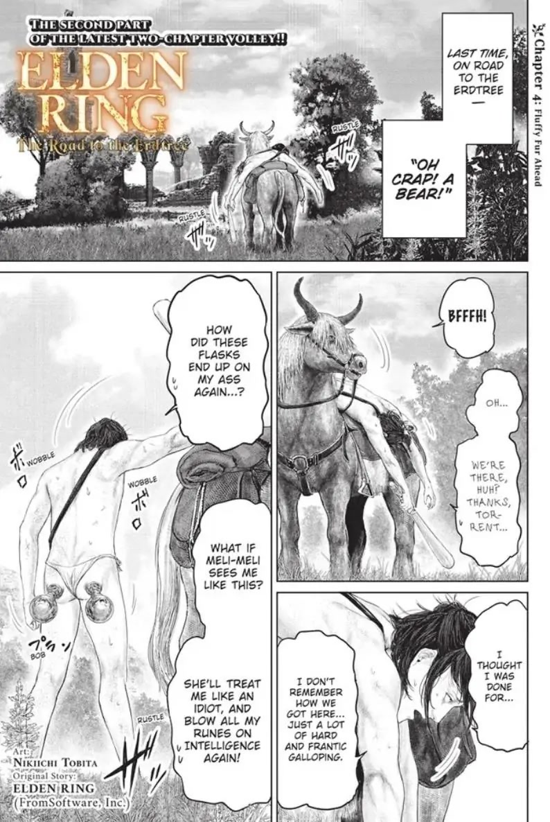 Elden Ring: The Road to the Erdtree Chapter 4 page 1 - Chapter 4: Fluffy Fur Ahead