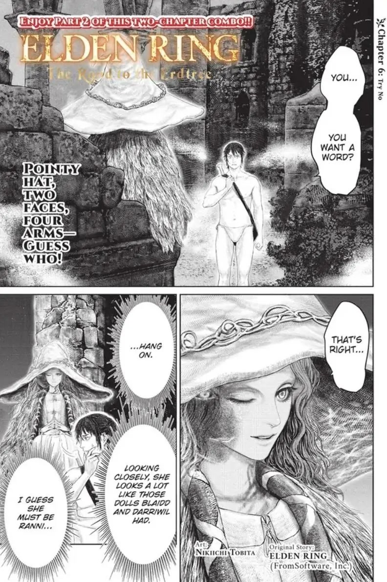 Elden Ring: The Road to the Erdtree Chapter 6 page 1 - Chapter 6: Try No