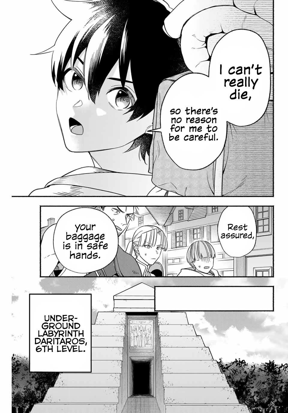 Eldias Lord: Conquer the Seven Dungeons With the Ultimate Skill of Never Dying Given to You by the Goddess. Chapter 1 page 17 - Chapter 1