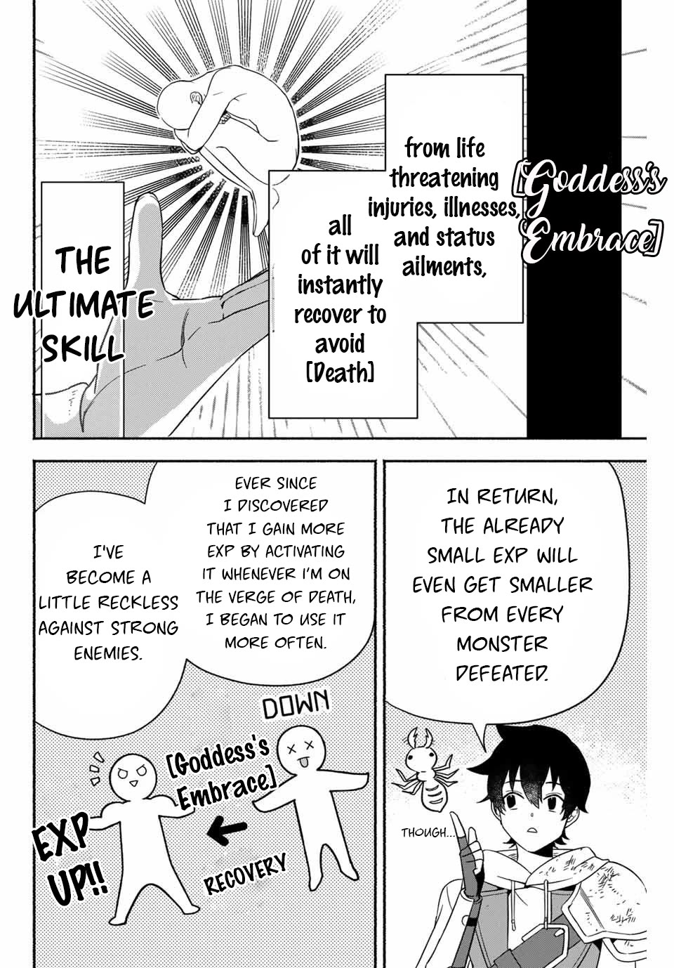 Eldias Lord: Conquer the Seven Dungeons With the Ultimate Skill of Never Dying Given to You by the Goddess. Chapter 2 page 3 - Chapter 2