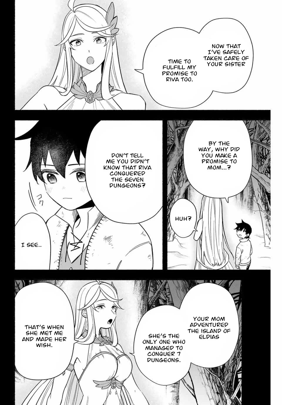 Eldias Lord: Conquer the Seven Dungeons With the Ultimate Skill of Never Dying Given to You by the Goddess. Chapter 6 page 4 - Chapter 6