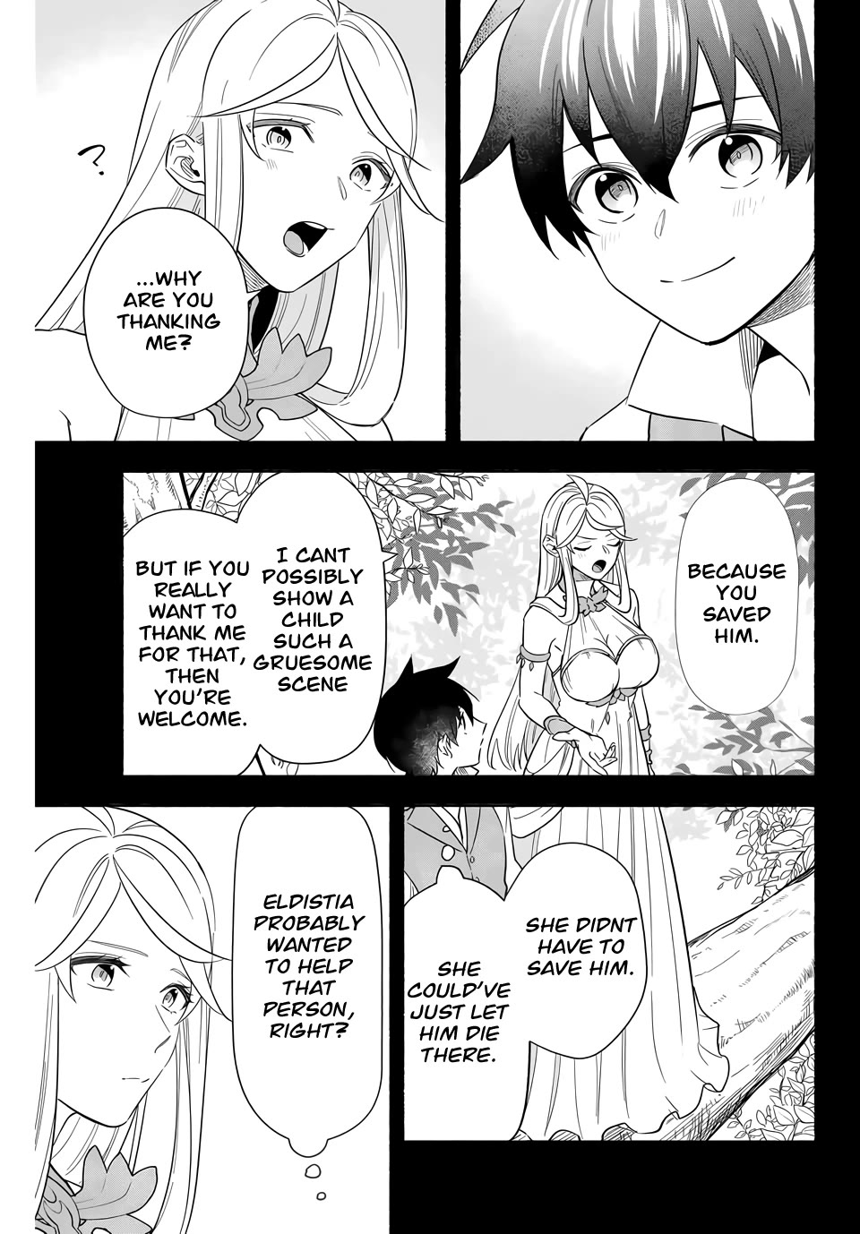 Eldias Lord: Conquer the Seven Dungeons With the Ultimate Skill of Never Dying Given to You by the Goddess. Chapter 8 page 7 - Chapter 8