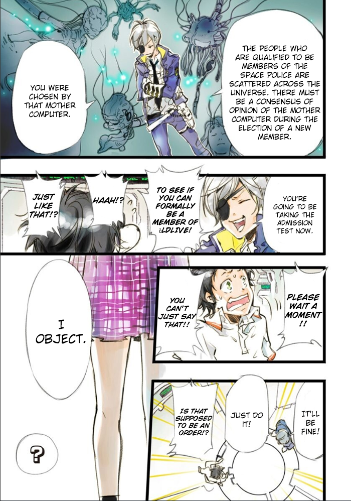 elDLIVE Chapter 1 page 34 - Chapter 1 : Chuuta and ''Voice'' and Employment Test