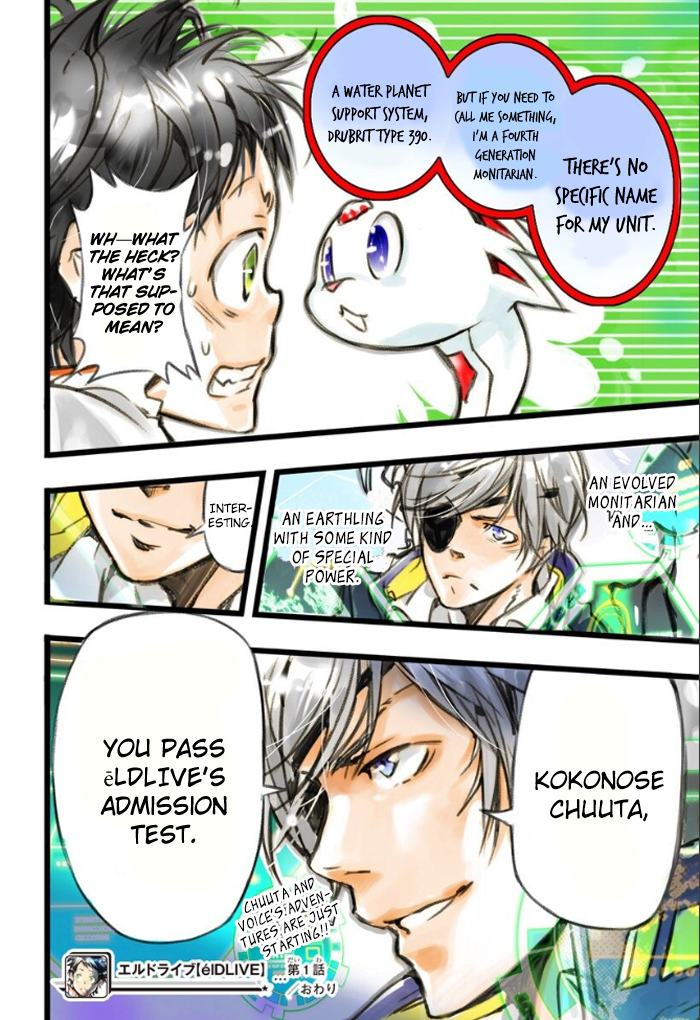 elDLIVE Chapter 1 page 68 - Chapter 1 : Chuuta and ''Voice'' and Employment Test