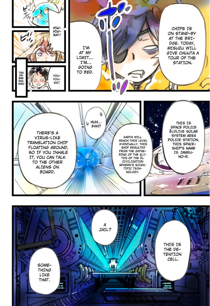 elDLIVE Chapter 2 page 23 - Chapter 2 : Super Cool Space Girl