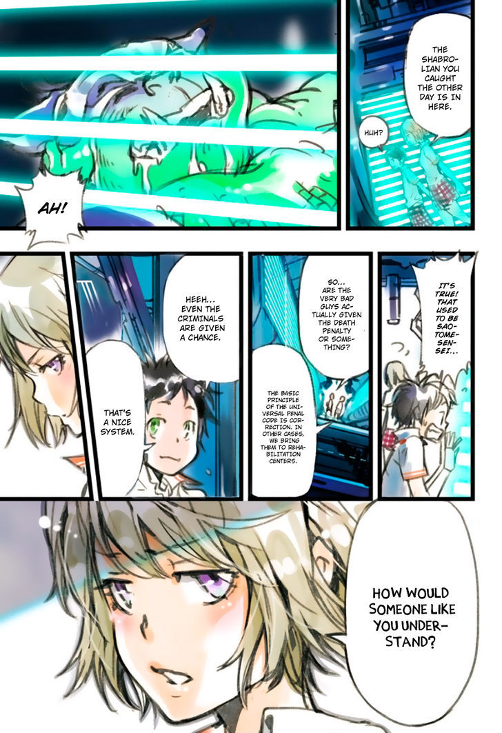 elDLIVE Chapter 2 page 24 - Chapter 2 : Super Cool Space Girl