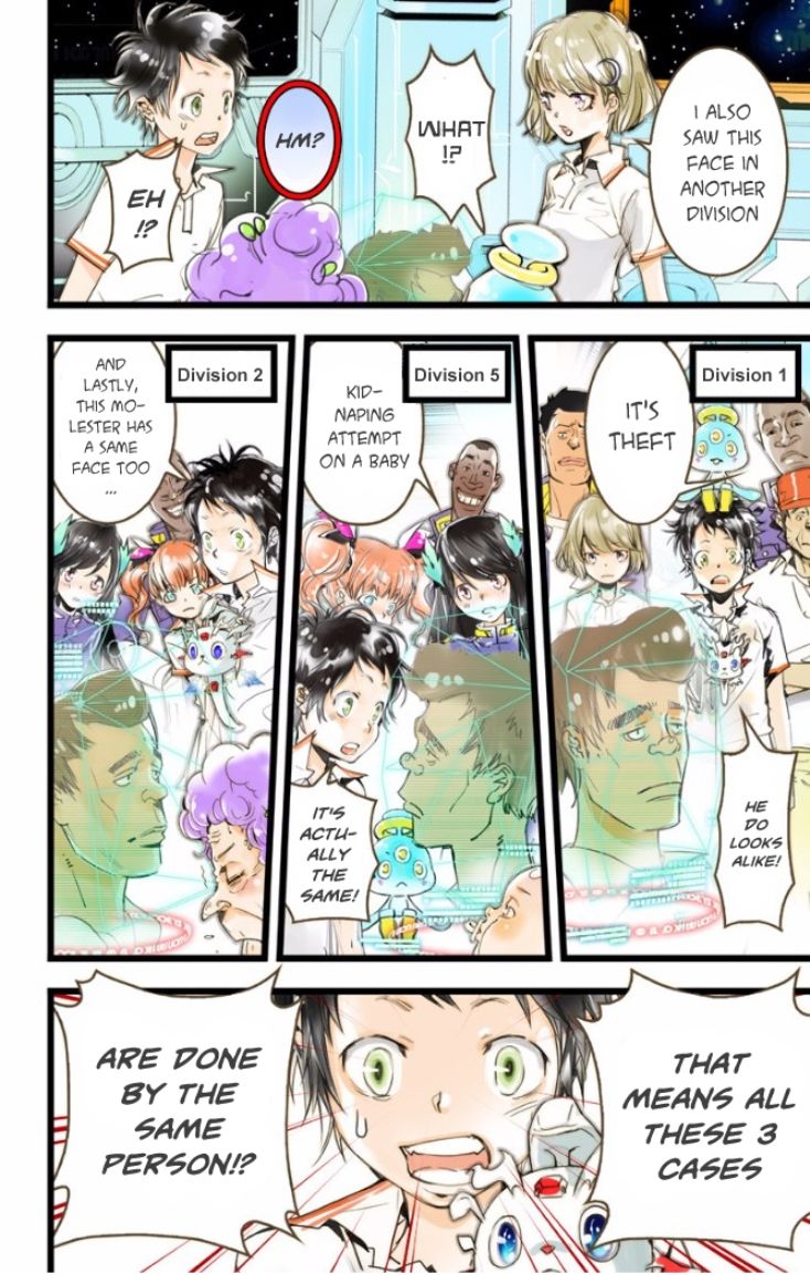 elDLIVE Chapter 21 page 25 - Chapter 21 : Catch That Face! (First Part)