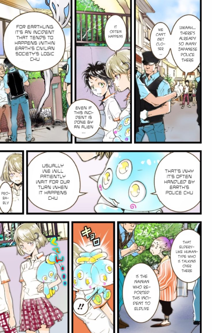 elDLIVE Chapter 22 page 14 - Chapter 22 : Catch That Face! (Last Part)