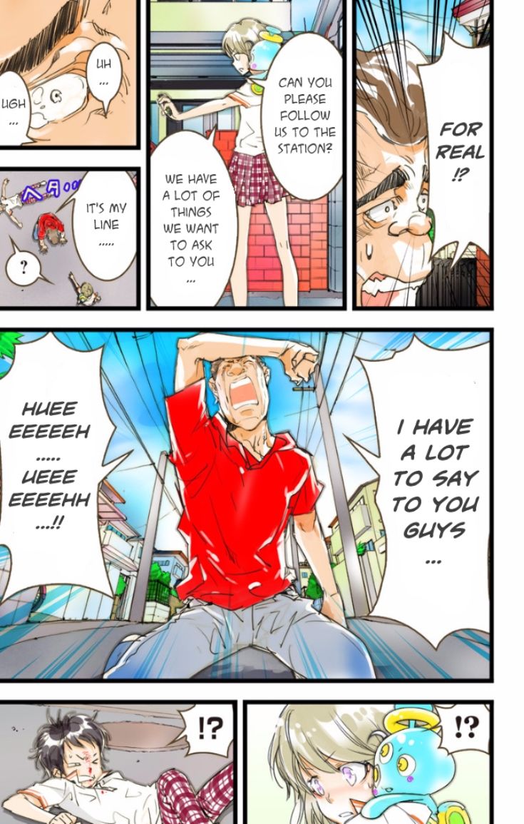 elDLIVE Chapter 22 page 28 - Chapter 22 : Catch That Face! (Last Part)