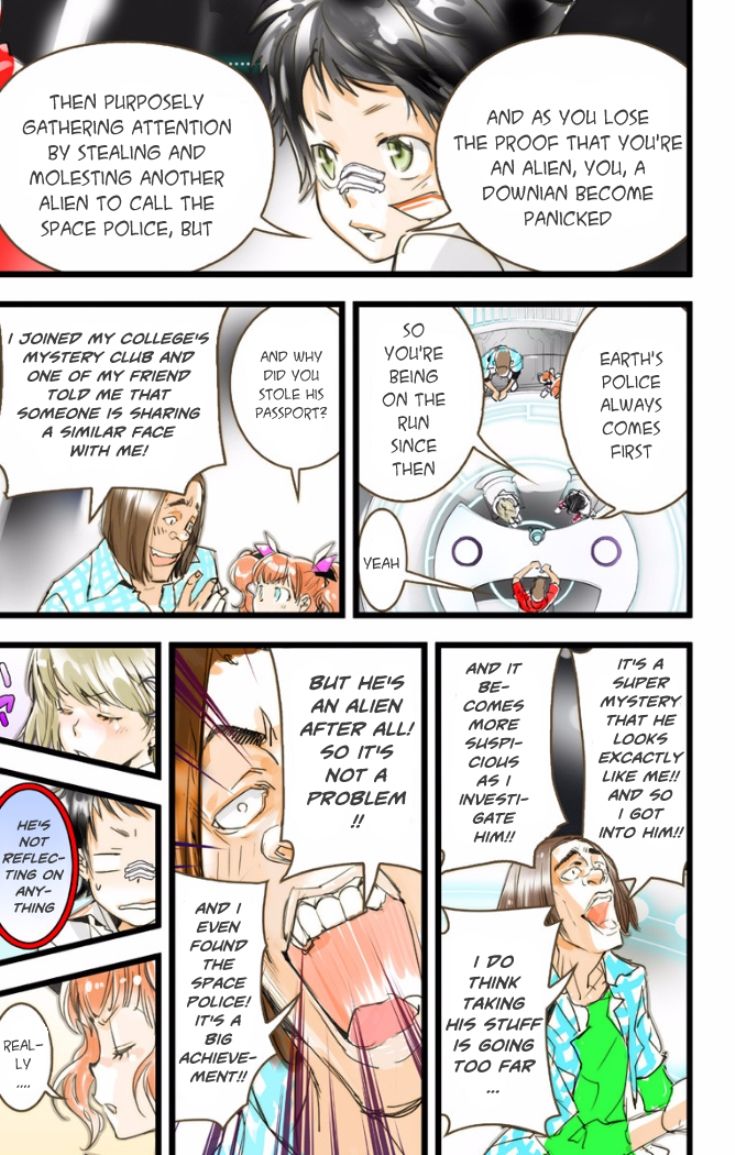 elDLIVE Chapter 22 page 30 - Chapter 22 : Catch That Face! (Last Part)