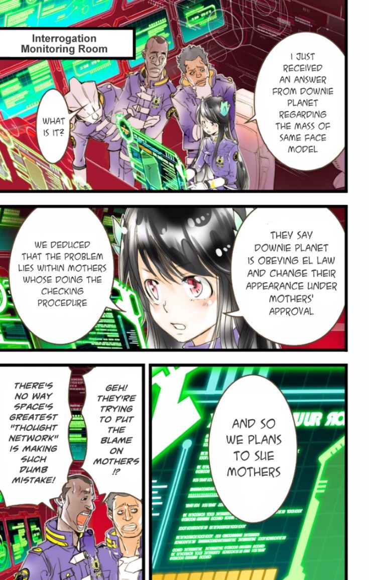 elDLIVE Chapter 22 page 32 - Chapter 22 : Catch That Face! (Last Part)