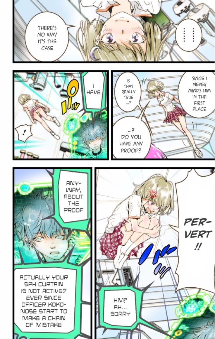 elDLIVE Chapter 22 page 35 - Chapter 22 : Catch That Face! (Last Part)