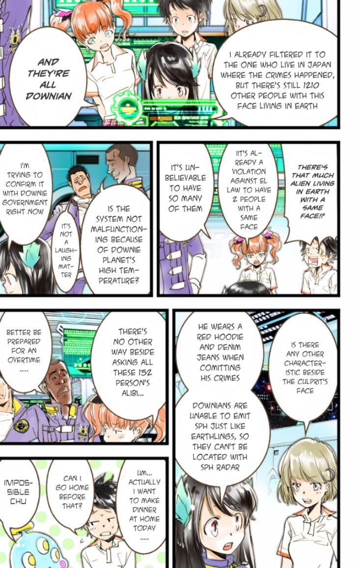 elDLIVE Chapter 22 page 4 - Chapter 22 : Catch That Face! (Last Part)