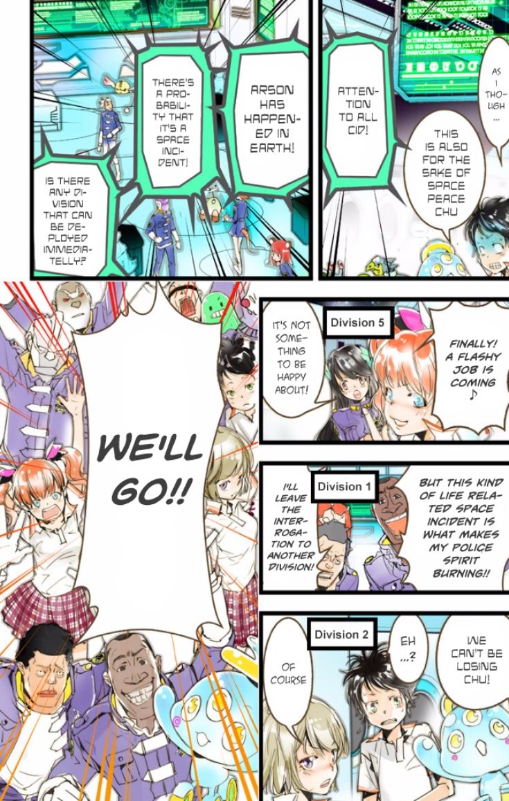 elDLIVE Chapter 22 page 5 - Chapter 22 : Catch That Face! (Last Part)