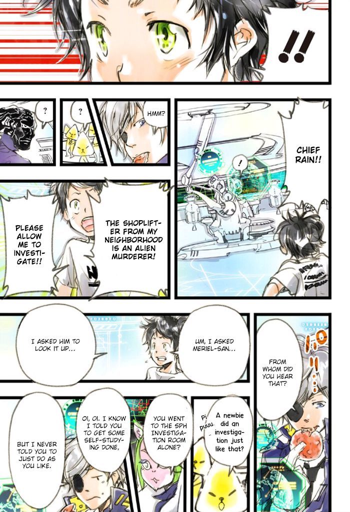 elDLIVE Chapter 3 page 39 - Chapter 3 : Chase Away The Shoplifter!