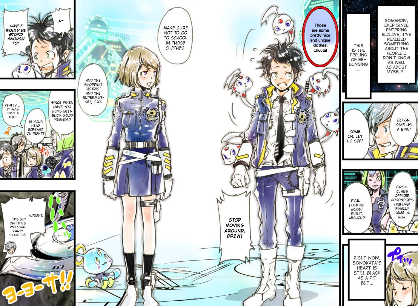 elDLIVE Chapter 3 page 68 - Chapter 3 : Chase Away The Shoplifter!