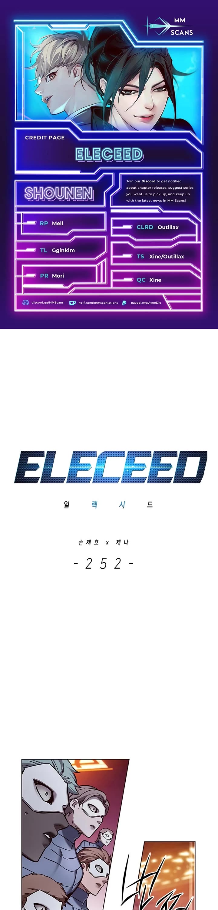 Eleceed Chapter 252 page 1 - Chapter 252