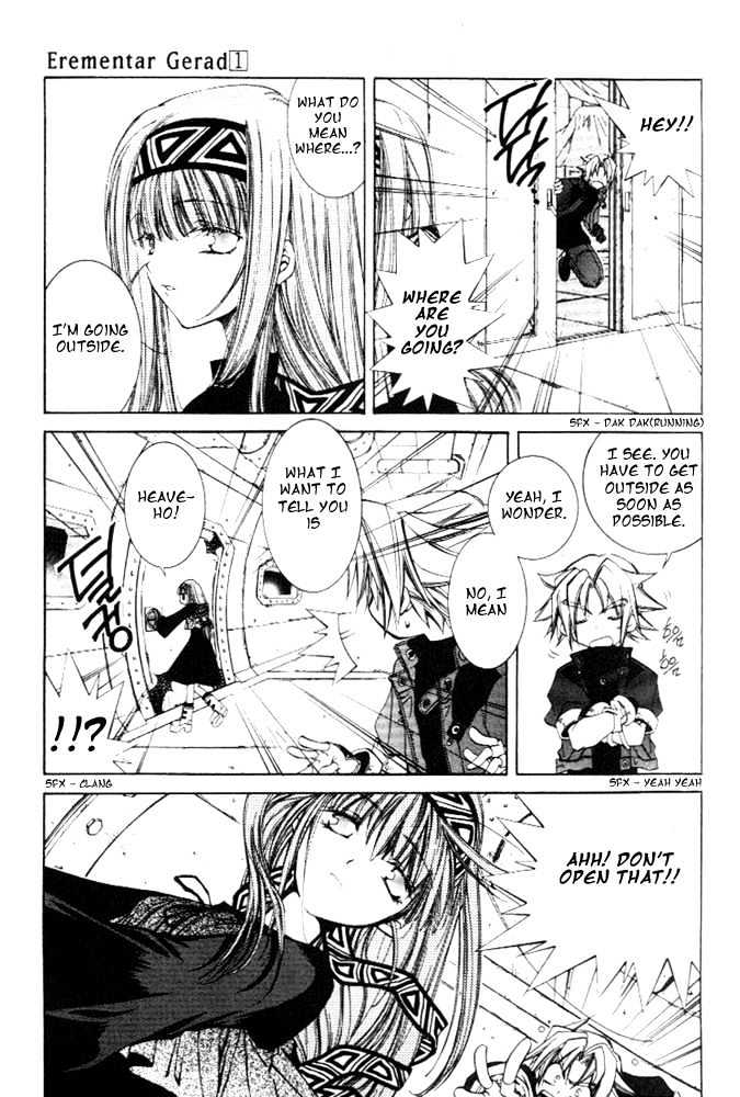 Elemental Gelade Chapter 1.2 page 1 - Chapter 1.2 : Red Lynx ~Wind and Song that Hits the Waves~ (First Half) pt.2