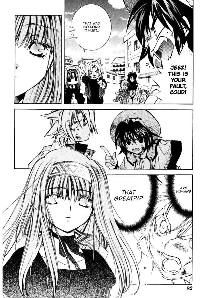 Elemental Gelade Chapter 10 page 45 - Chapter 10 : Edel Raid Hunter ~The Red-streaked Dawn~