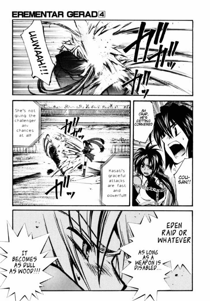 Elemental Gelade Chapter 15 page 34 - Chapter 15 : Battle Arena -Strike Line-