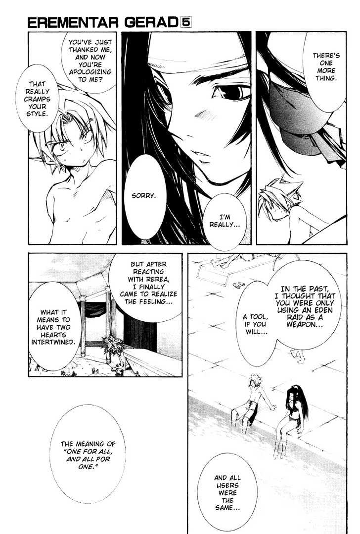 Elemental Gelade Chapter 19 page 20 - Chapter 19 : The Rough Journey ~Necesidad Equiper~
