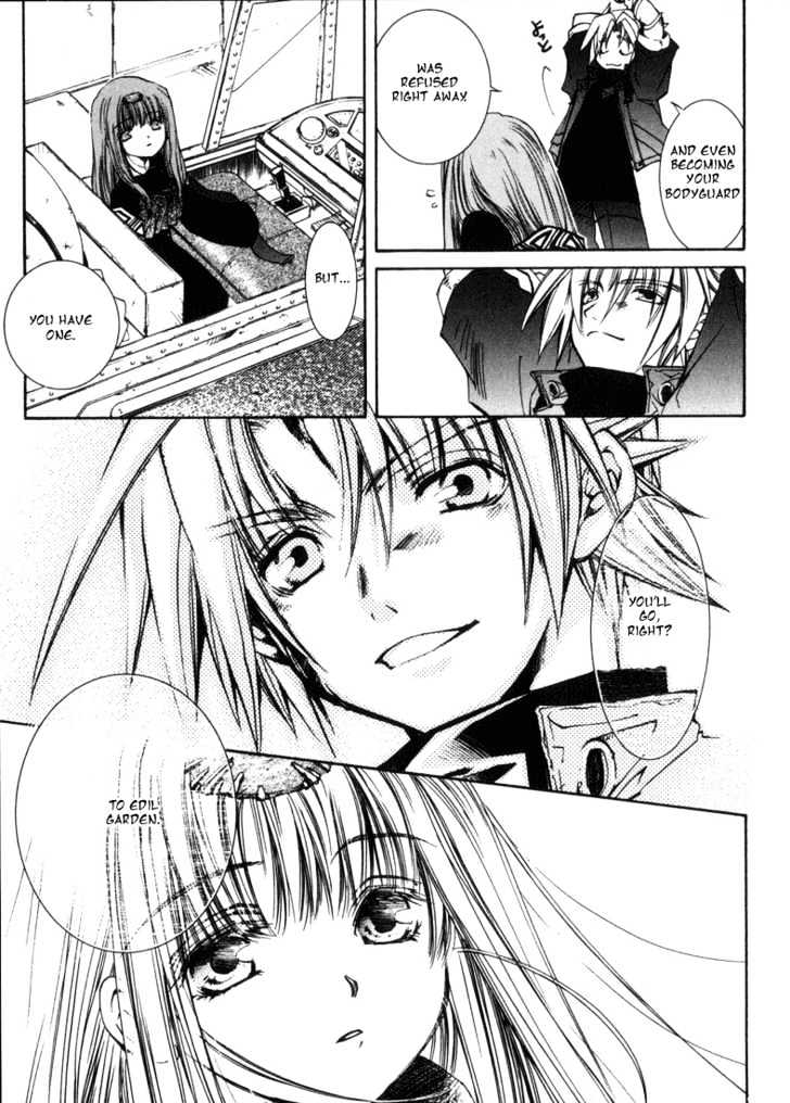 Elemental Gelade Chapter 2.1 page 14 - Chapter 2.1 : Red Lynx ~Wind and Song that Hits the Waves~ (Second Half)