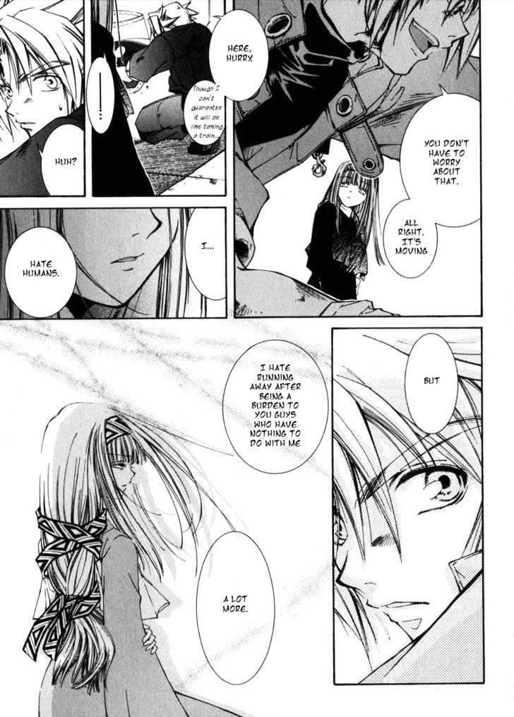 Elemental Gelade Chapter 2.1 page 8 - Chapter 2.1 : Red Lynx ~Wind and Song that Hits the Waves~ (Second Half)