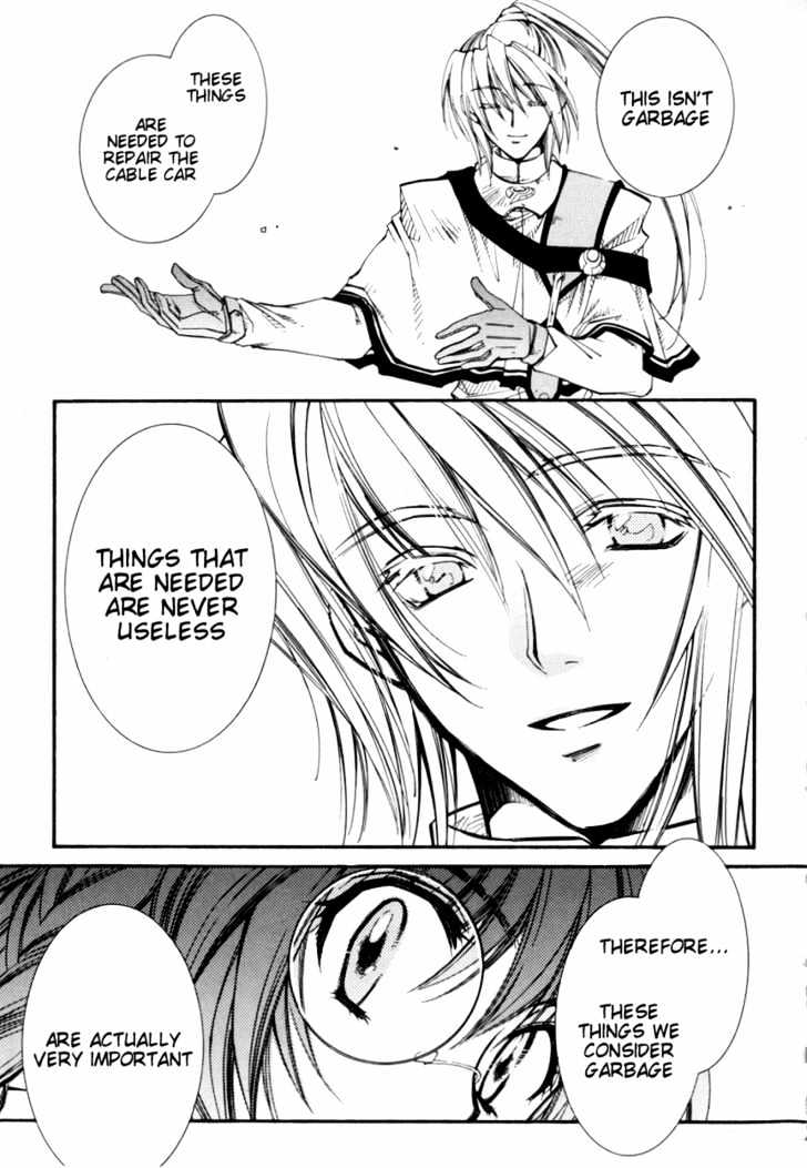 Elemental Gelade Chapter 27 page 35 - Chapter 27 : Belt Way -The Broken Object and the Heart-