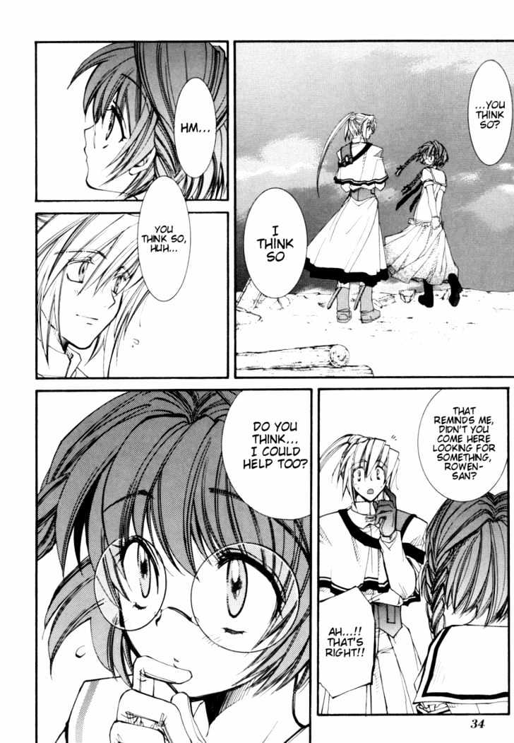Elemental Gelade Chapter 27 page 36 - Chapter 27 : Belt Way -The Broken Object and the Heart-