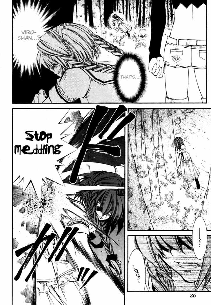 Elemental Gelade Chapter 27 page 38 - Chapter 27 : Belt Way -The Broken Object and the Heart-