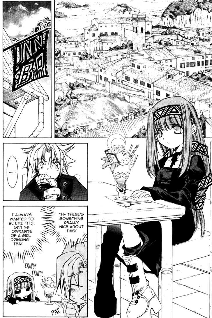 Elemental Gelade Chapter 7 page 2 - Chapter 7 : Gleaming Jem Hunter - Nightfall of the Skilled Wolf