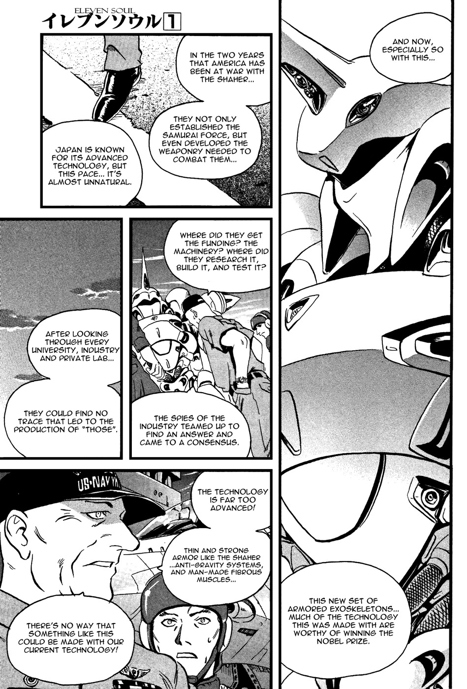 Eleven Soul Chapter 1 page 35 - Chapter 1: Samurai Force