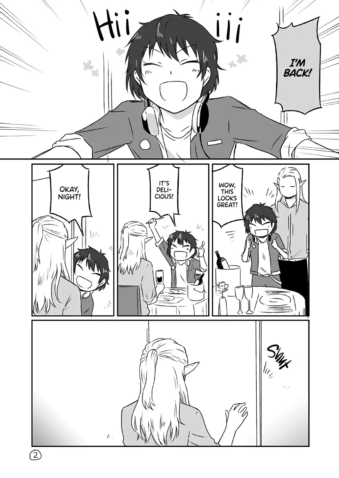 Elf Boyfriend & Boyish Girlfriend Chapter 1 page 2 - Chapter 1: My Elf Boyfriend Just Wanted to Have Sex