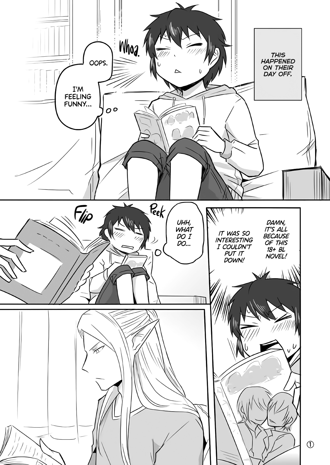 Elf Boyfriend & Boyish Girlfriend Chapter 11 page 1 - Chapter 11: He Could Never Win Against Her