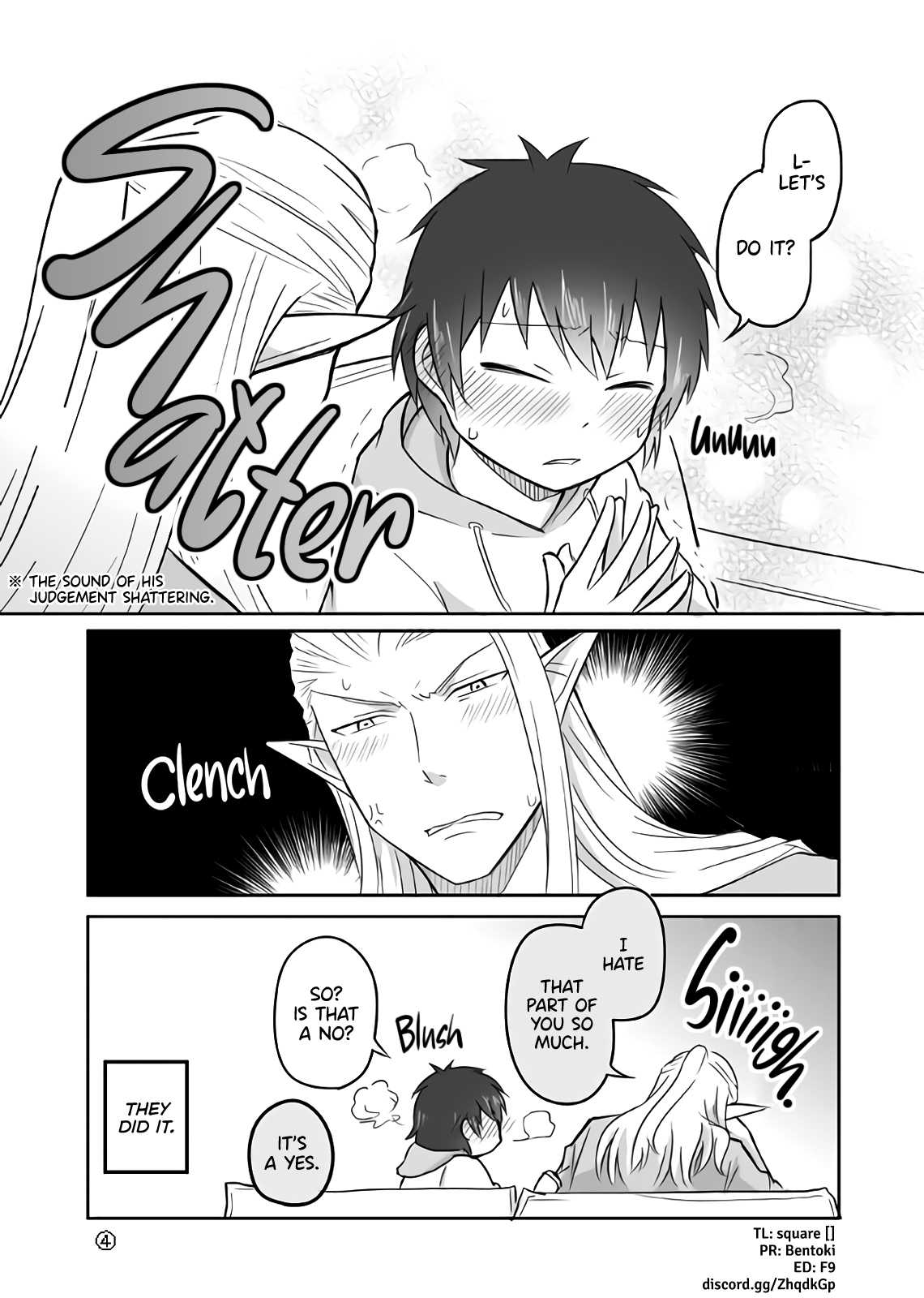 Elf Boyfriend & Boyish Girlfriend Chapter 11 page 4 - Chapter 11: He Could Never Win Against Her