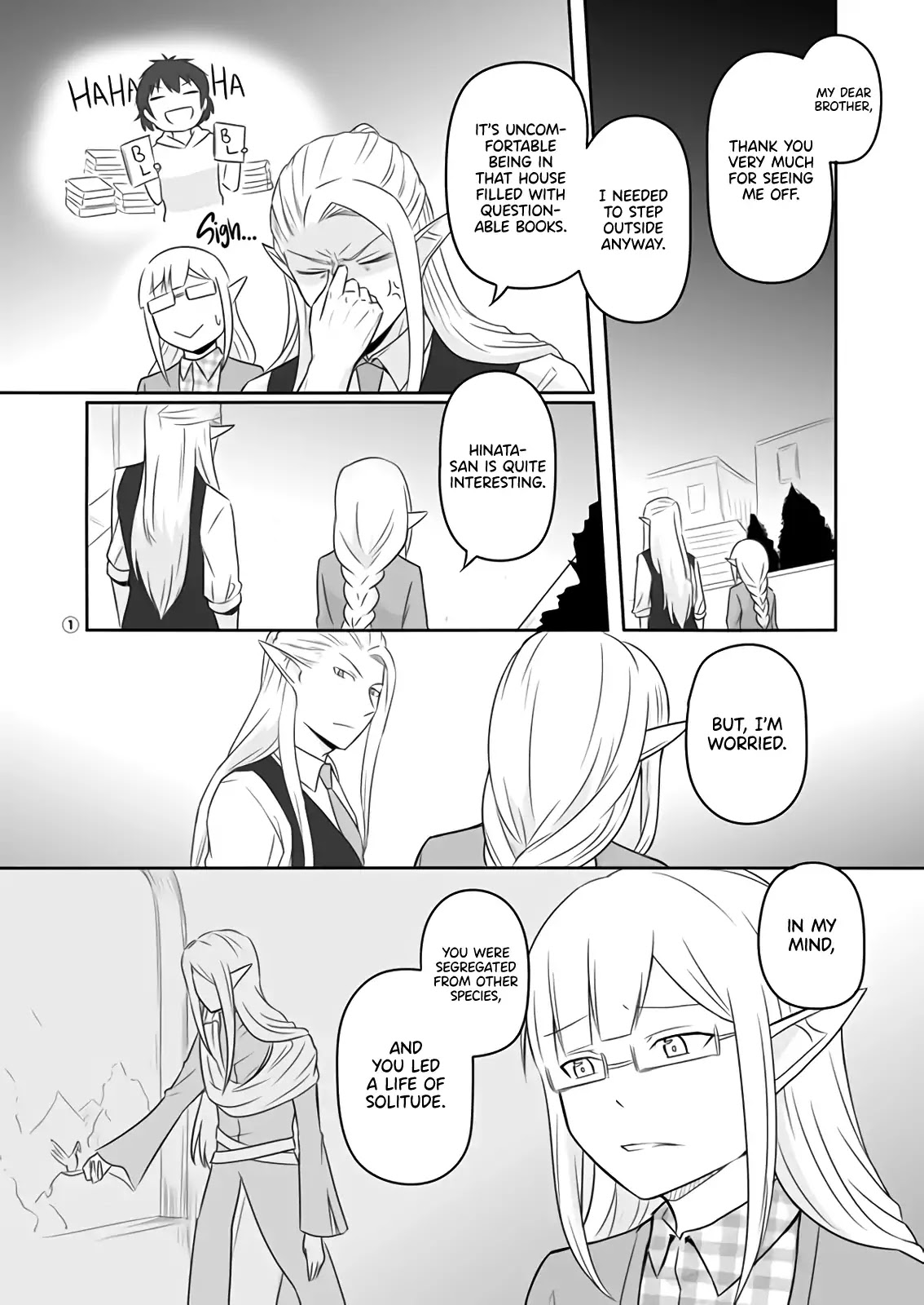 Elf Boyfriend & Boyish Girlfriend Chapter 15 page 1 - Chapter 15: In the Past