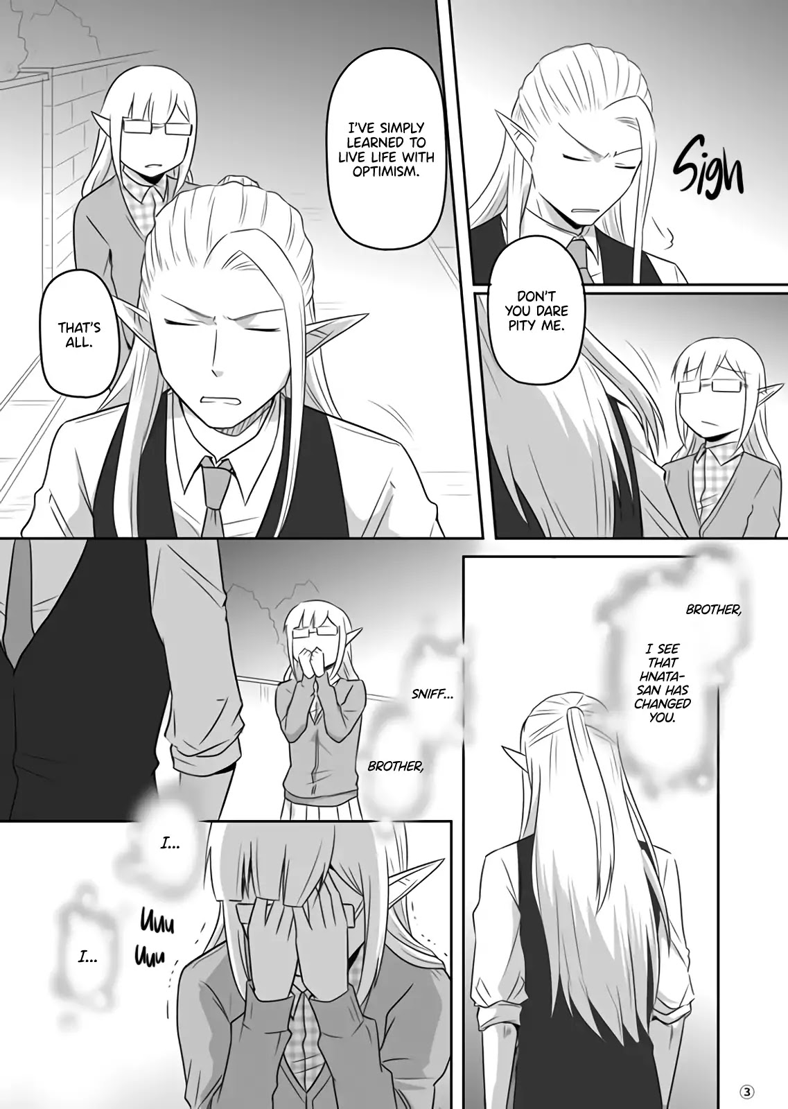 Elf Boyfriend & Boyish Girlfriend Chapter 15 page 3 - Chapter 15: In the Past