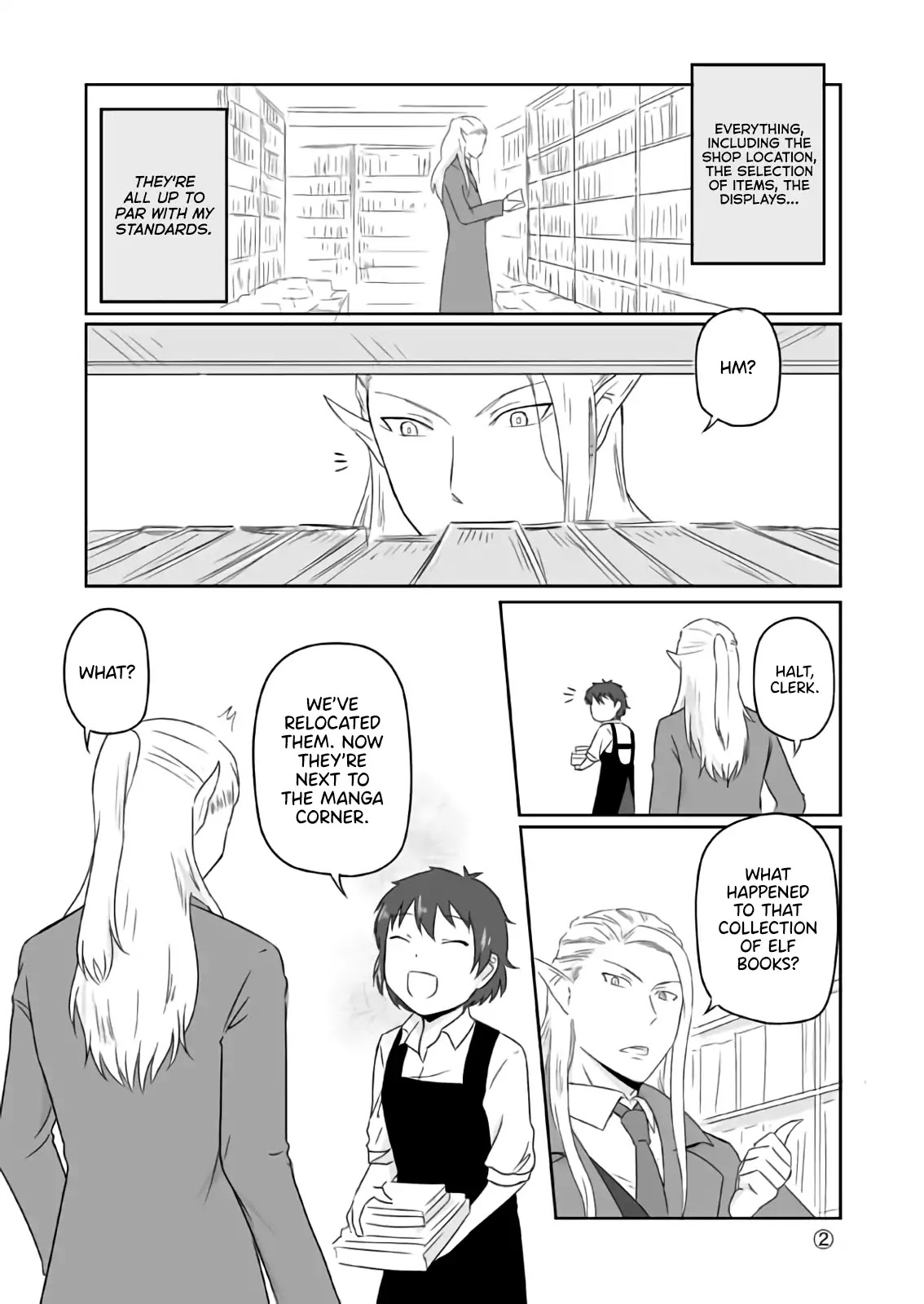 Elf Boyfriend & Boyish Girlfriend Chapter 16 page 2 - Chapter 16: Their Encounter (1)