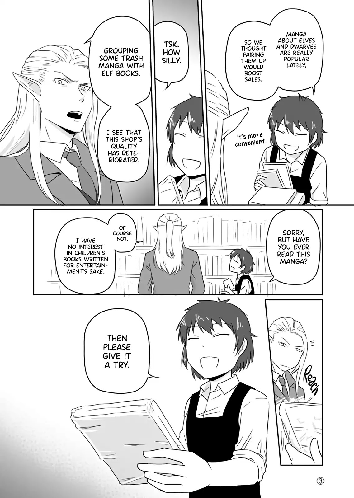 Elf Boyfriend & Boyish Girlfriend Chapter 16 page 3 - Chapter 16: Their Encounter (1)