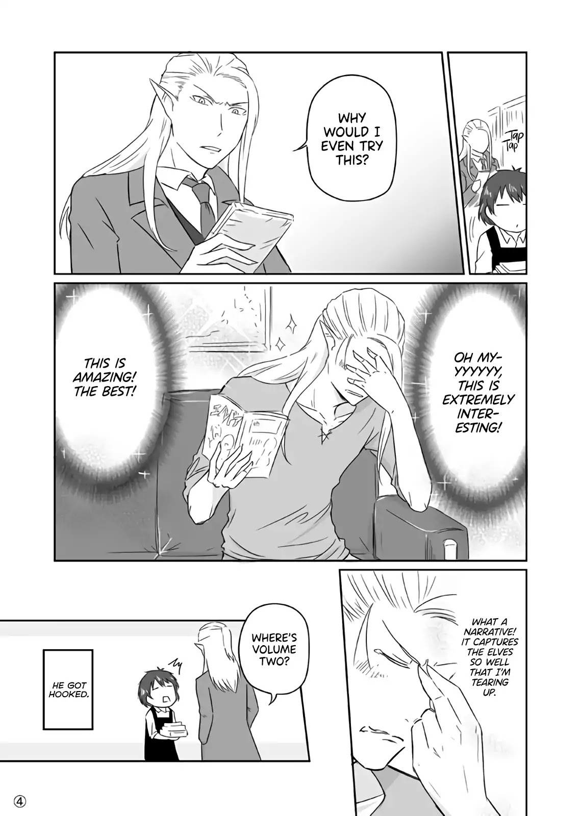 Elf Boyfriend & Boyish Girlfriend Chapter 16 page 4 - Chapter 16: Their Encounter (1)