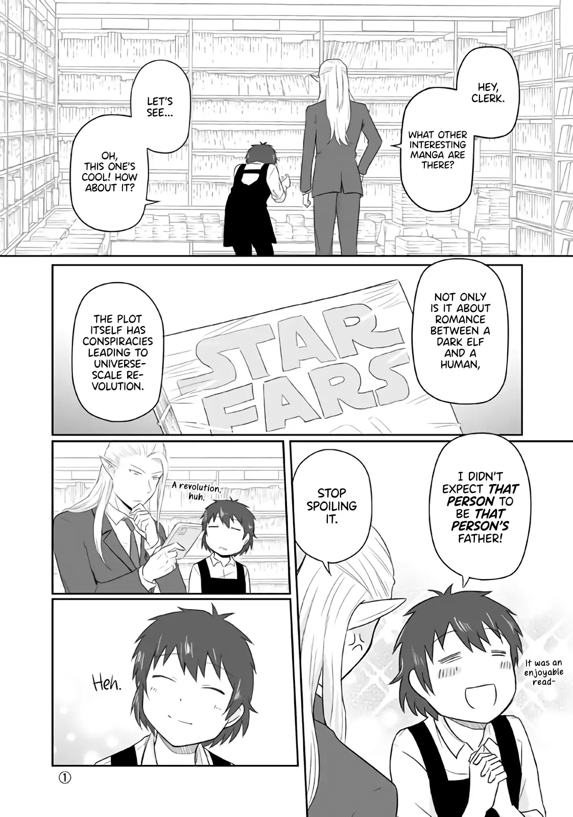Elf Boyfriend & Boyish Girlfriend Chapter 17 page 1 - Chapter 17: Their Encounter (2)