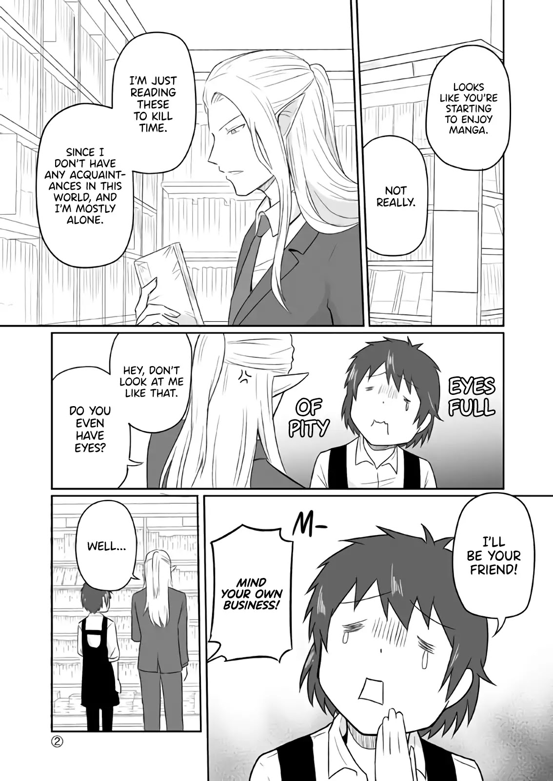 Elf Boyfriend & Boyish Girlfriend Chapter 17 page 2 - Chapter 17: Their Encounter (2)