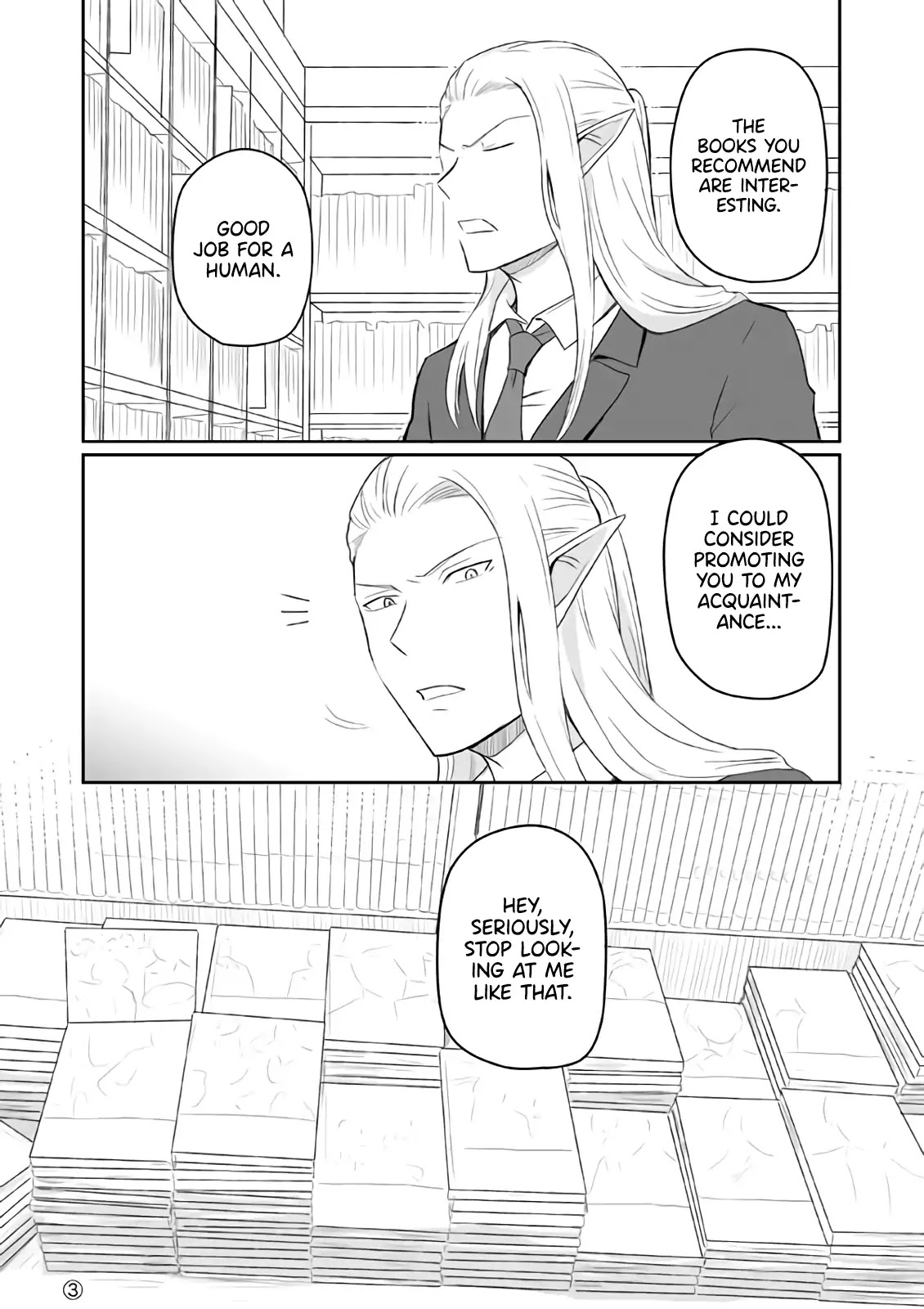 Elf Boyfriend & Boyish Girlfriend Chapter 17 page 3 - Chapter 17: Their Encounter (2)