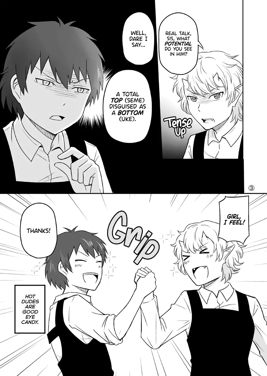 Elf Boyfriend & Boyish Girlfriend Chapter 18 page 3 - Chapter 18: Their Encounter (3)